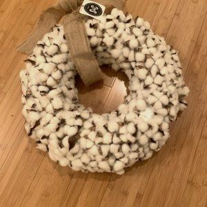 Door Wreath - Authentic Cotton